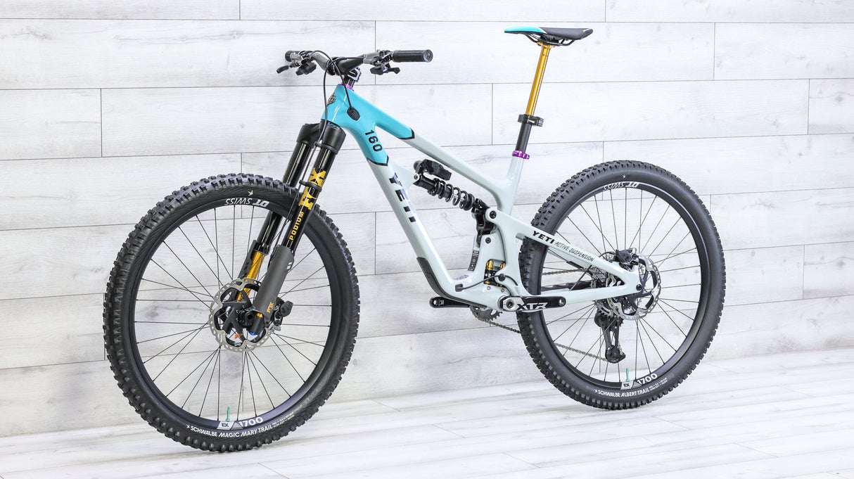Yeti SB160 Turq Series 40th Anniversary Team Edition Mountain Bike - 2025, Large