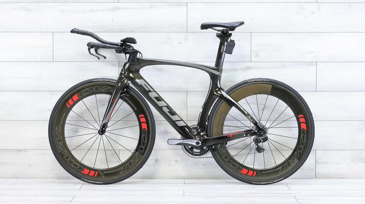 Fuji Norcom Straight 1.1 Dura-Ace Di2 Triathlon Bike - 2016, Med/Large