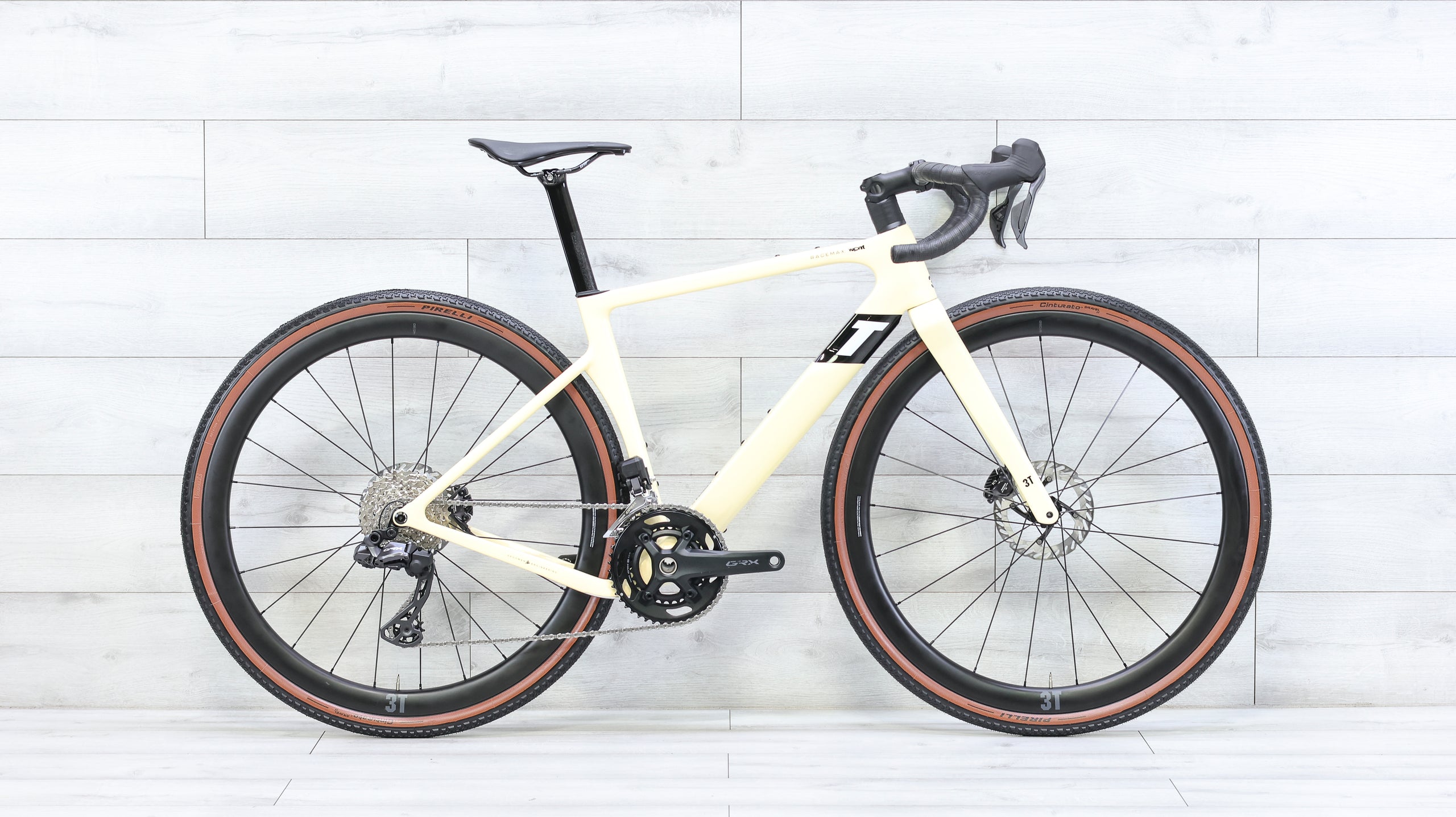 gravel bike 48 cm 3T Racemax Integrale WPNT GRX Di2 Gravel Bike