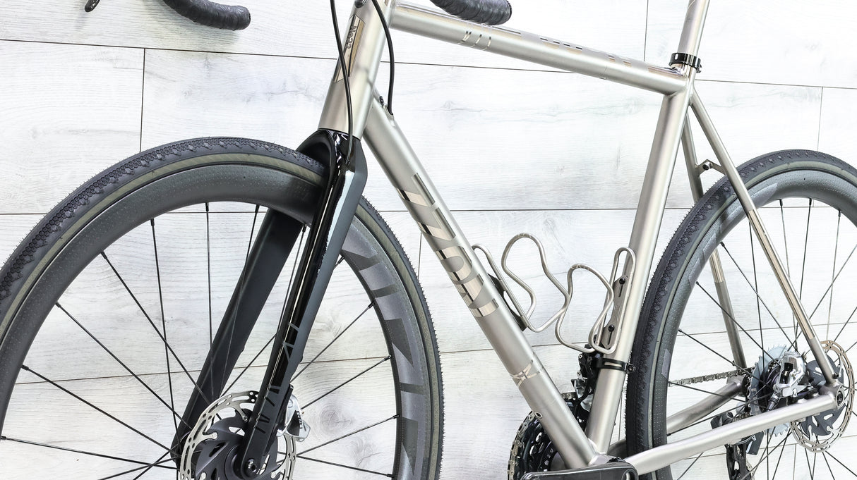 No. 22 Drifter X Red eTap AXS Titanium Gravel Bike - 2021, 56cm