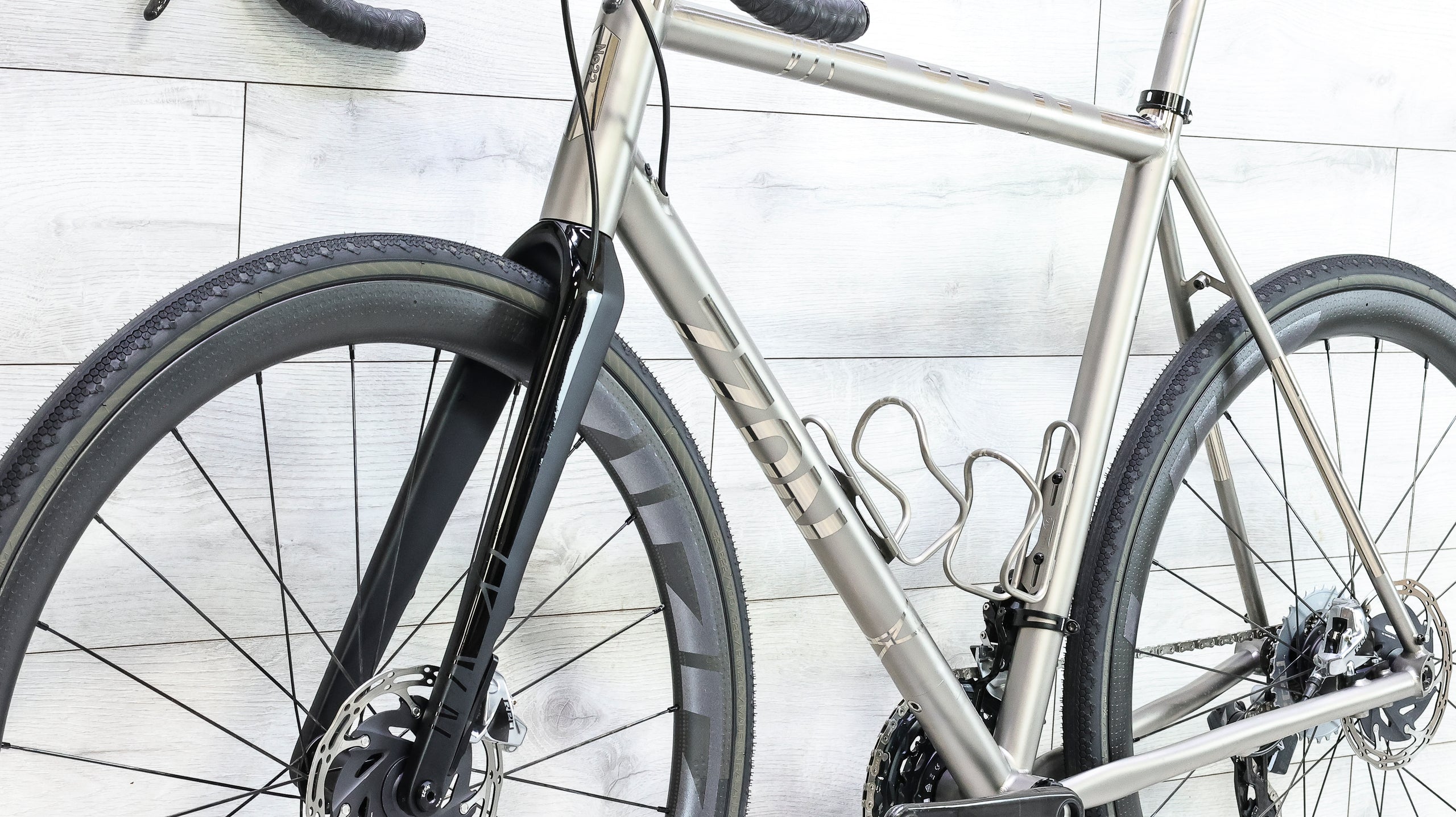sram etap gravel bike No. 22 Drifter X Red eTap AXS Titanium Gravel Bike