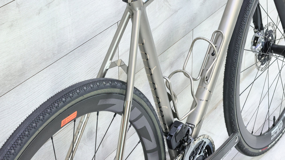 No. 22 Drifter X Red eTap AXS Titanium Gravel Bike - 2021, 56cm