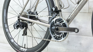 No. 22 Drifter X Red eTap AXS Titanium Gravel Bike - 2021, 56cm