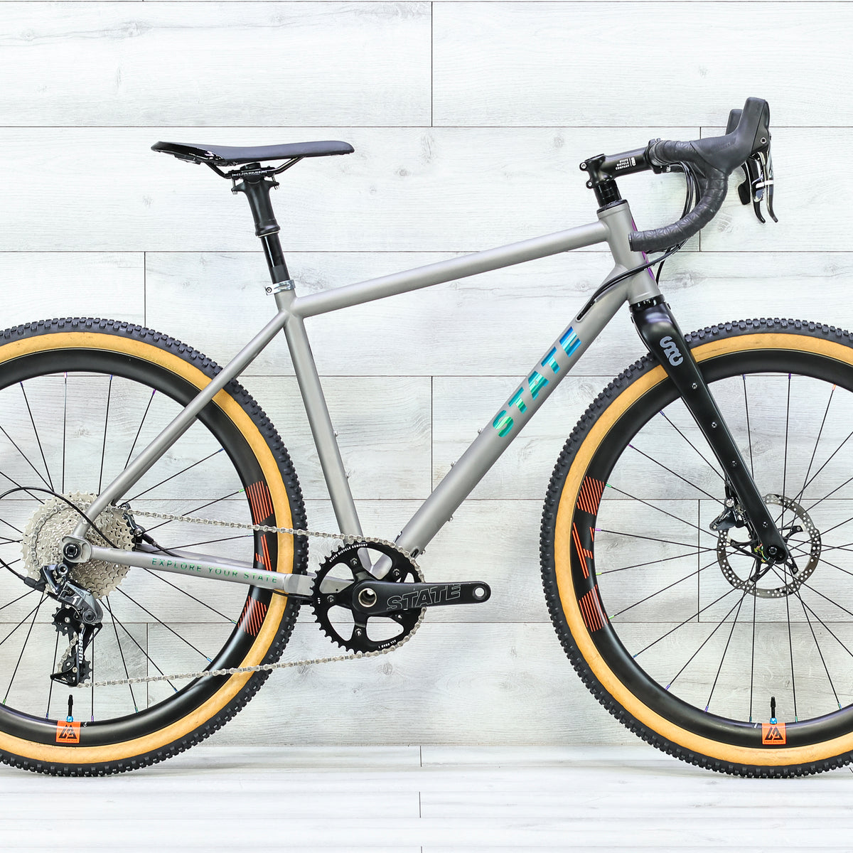 State Bicycle Co. All-Road Titanium Gravel Bike - 2025, Small – Cycle ...