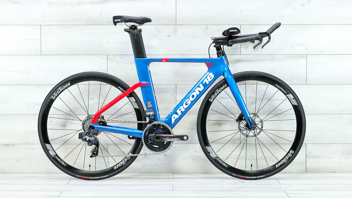 Argon 18 E-117 Tri Disc Force eTap AXS Triathlon Bike - 2023, Small