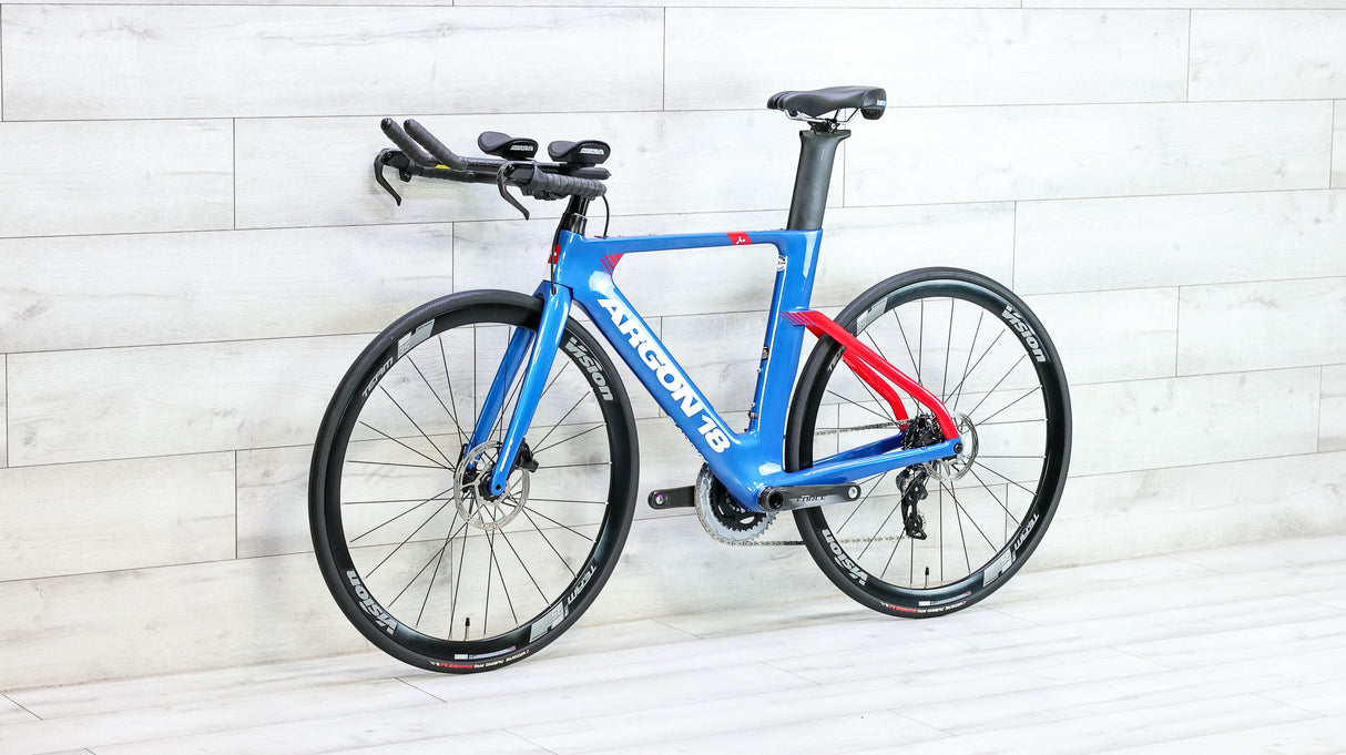 Argon 18 E-117 Tri Disc Force eTap AXS Triathlon Bike - 2023, Small