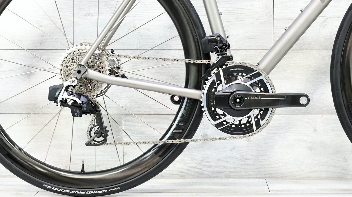 Moots Vamoots RCS Red AXS E1 Titanium Road Bike - 2024, 54cm