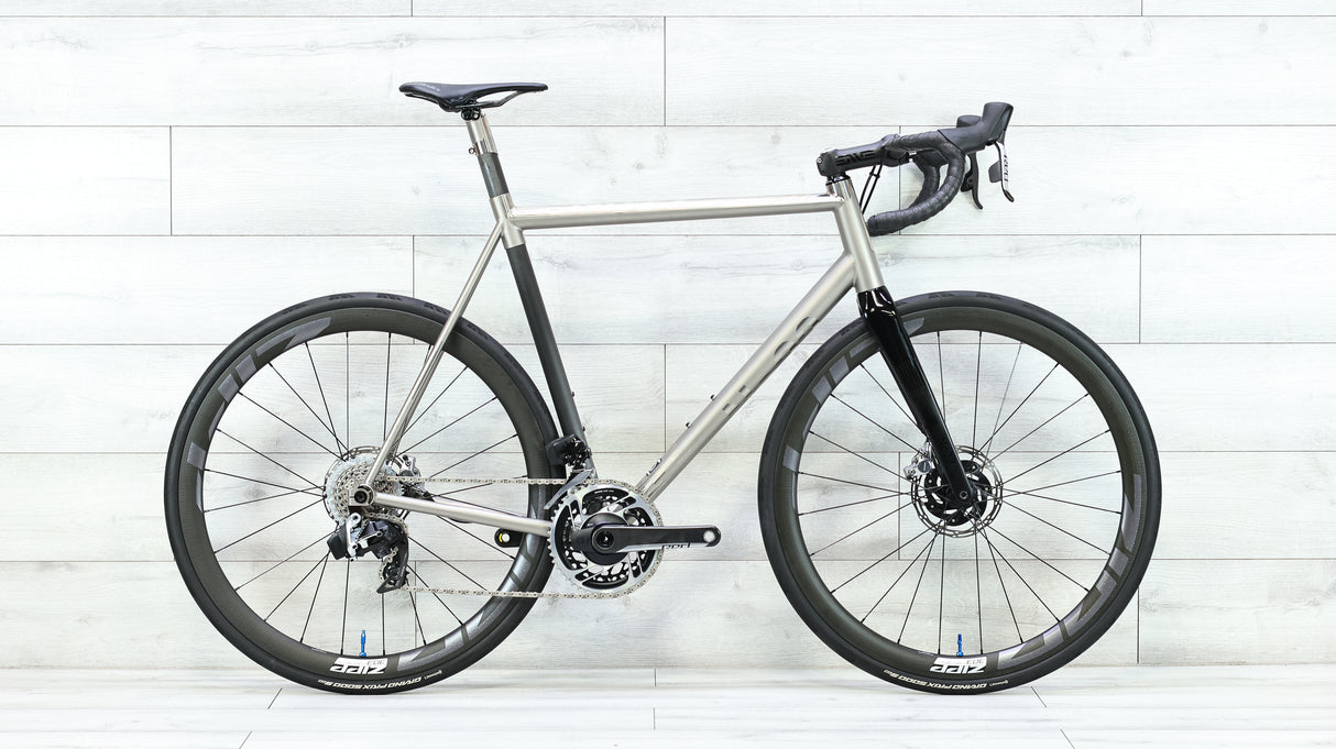 No.22 Aurora Red AXS Carbon Titanium Road Bike - 2022, 58cm