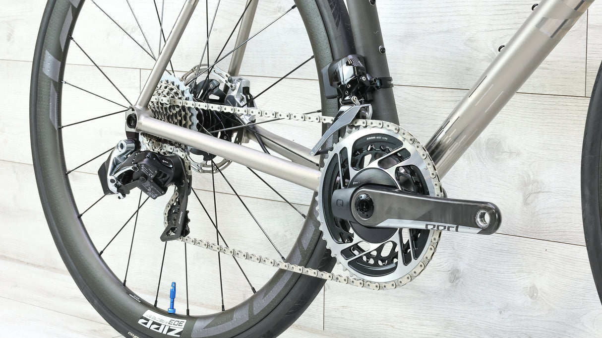 No.22 Aurora Red AXS Carbon Titanium Road Bike - 2022, 58cm