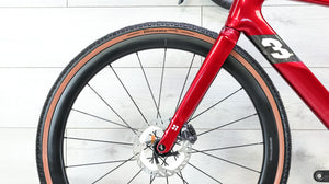 3T Racemax Italia GRX Di2 Rosso Gravel Bike - 2025, Small