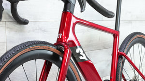3T Racemax Italia GRX Di2 Rosso Gravel Bike - 2025, Small