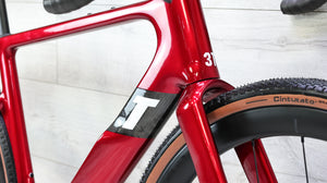 3T Racemax Italia GRX Di2 Rosso Gravel Bike - 2025, Small