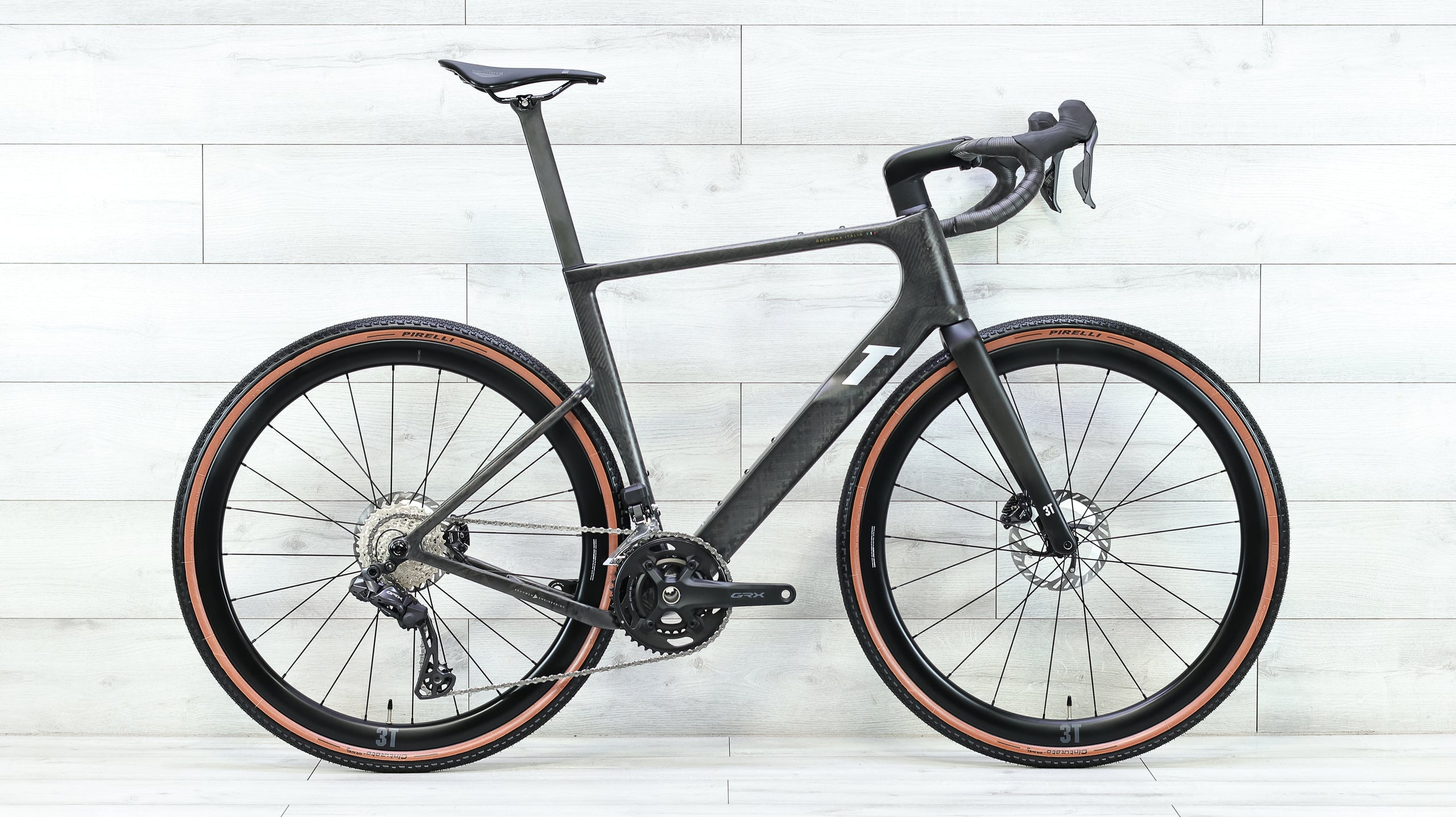 gravel or road bike for triathlon 3T Racemax Italia GRX Di2 Project X Gravel Bike