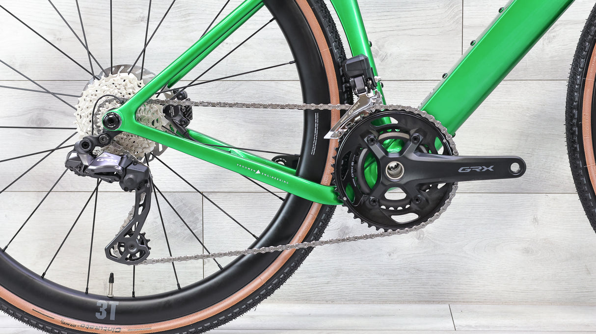3T Racemax 2 Italia GRX Di2 Verde Gravel Bike - 2025, Large