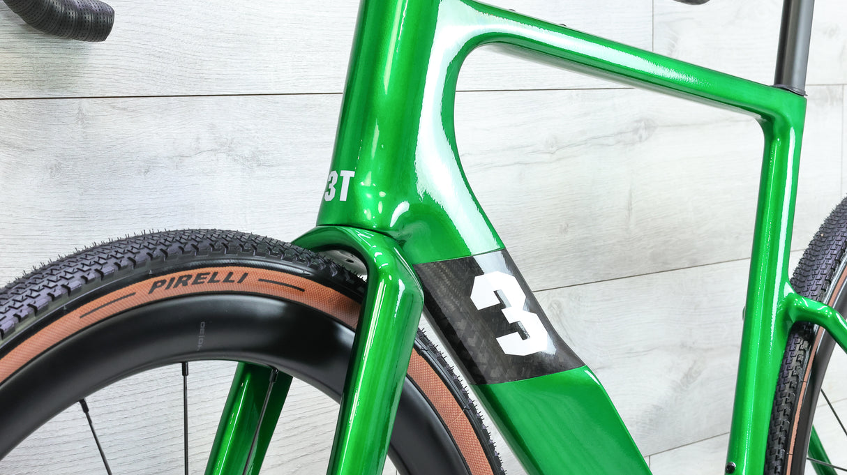 3T Racemax Italia GRX Di2 Verde Gravel Bike - 2025, Large