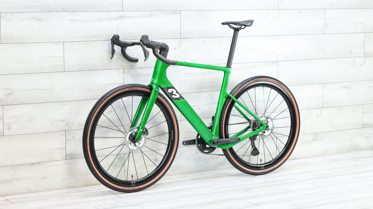3T Racemax Italia GRX Di2 Verde Gravel Bike - 2025, Large