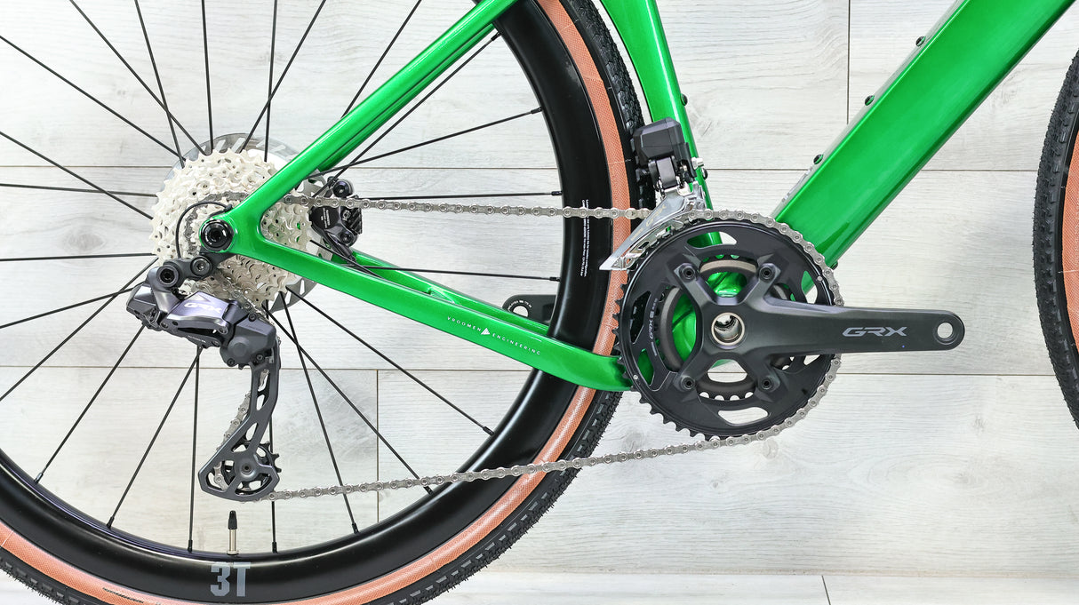 3T Racemax Italia GRX Di2 Verde Gravel Bike - 2025, Large