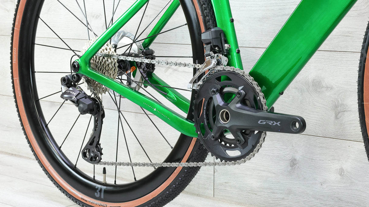 3T Racemax Italia GRX Di2 Verde Gravel Bike - 2025, Large
