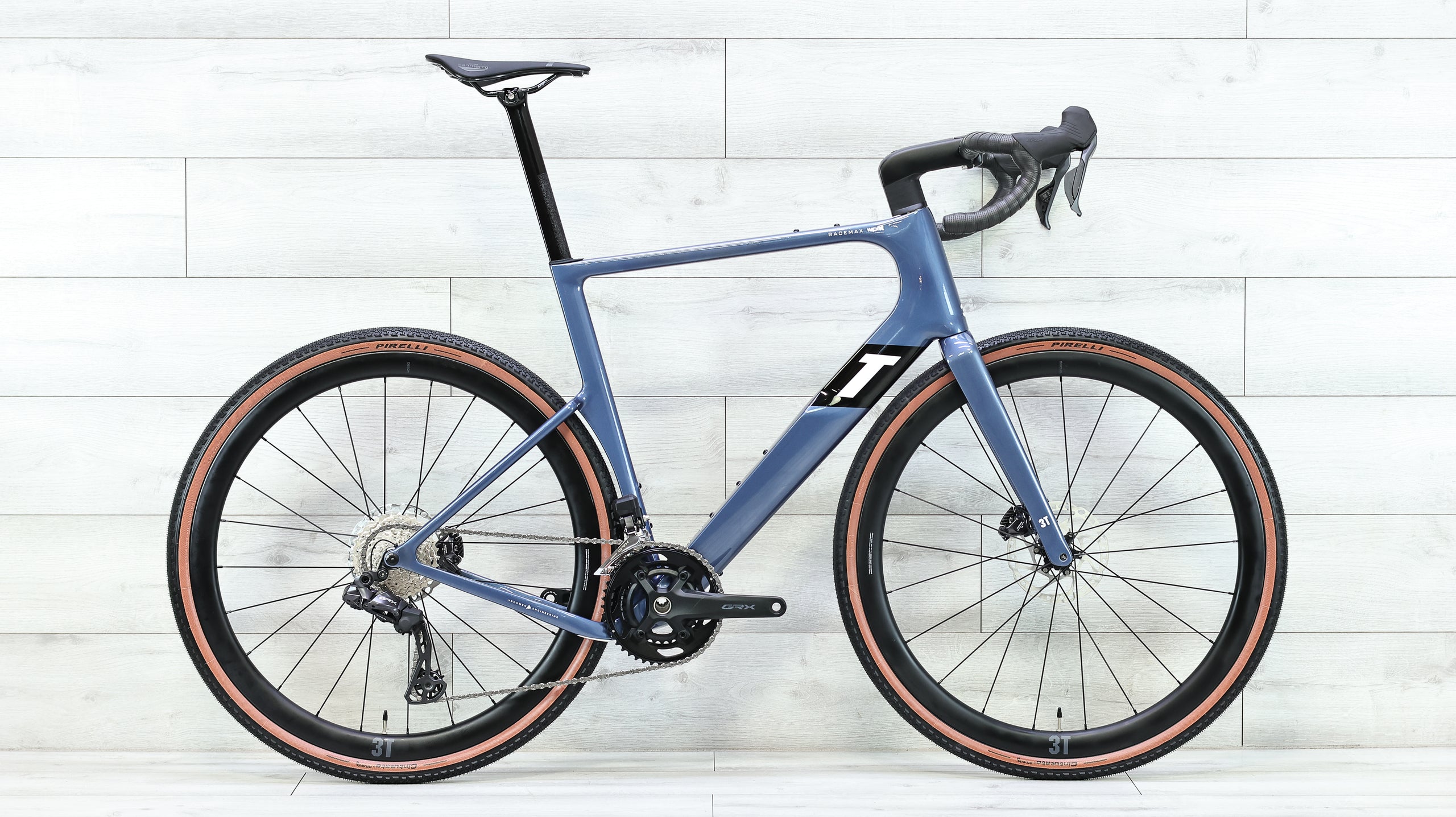 3T RaceMax Integrale WPNT GRX Di2 Bike — Indaco / 48cm