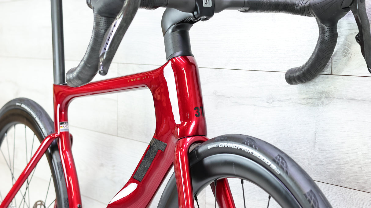 3T Strada Italia Force AXS Rosso Road Bike - 2026, Small