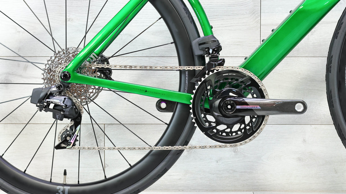 3T Strada Italia Force AXS Verde Gravel Bike - 2026, 51cm