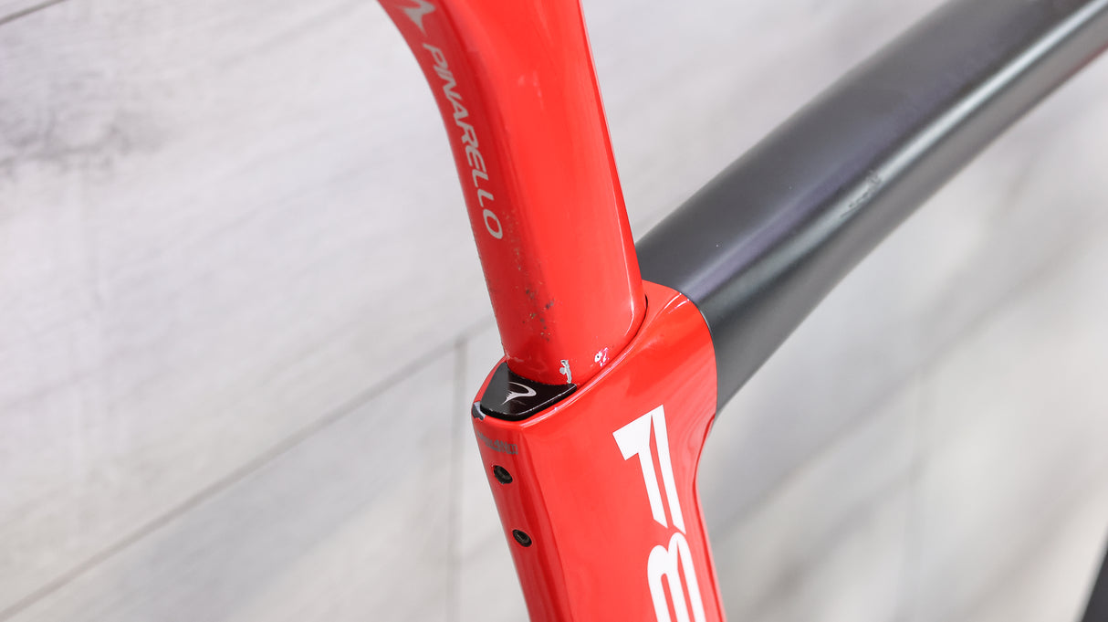 Pinarello F8 Disk Red eTap AXS Road Bike - 2021, 54cm