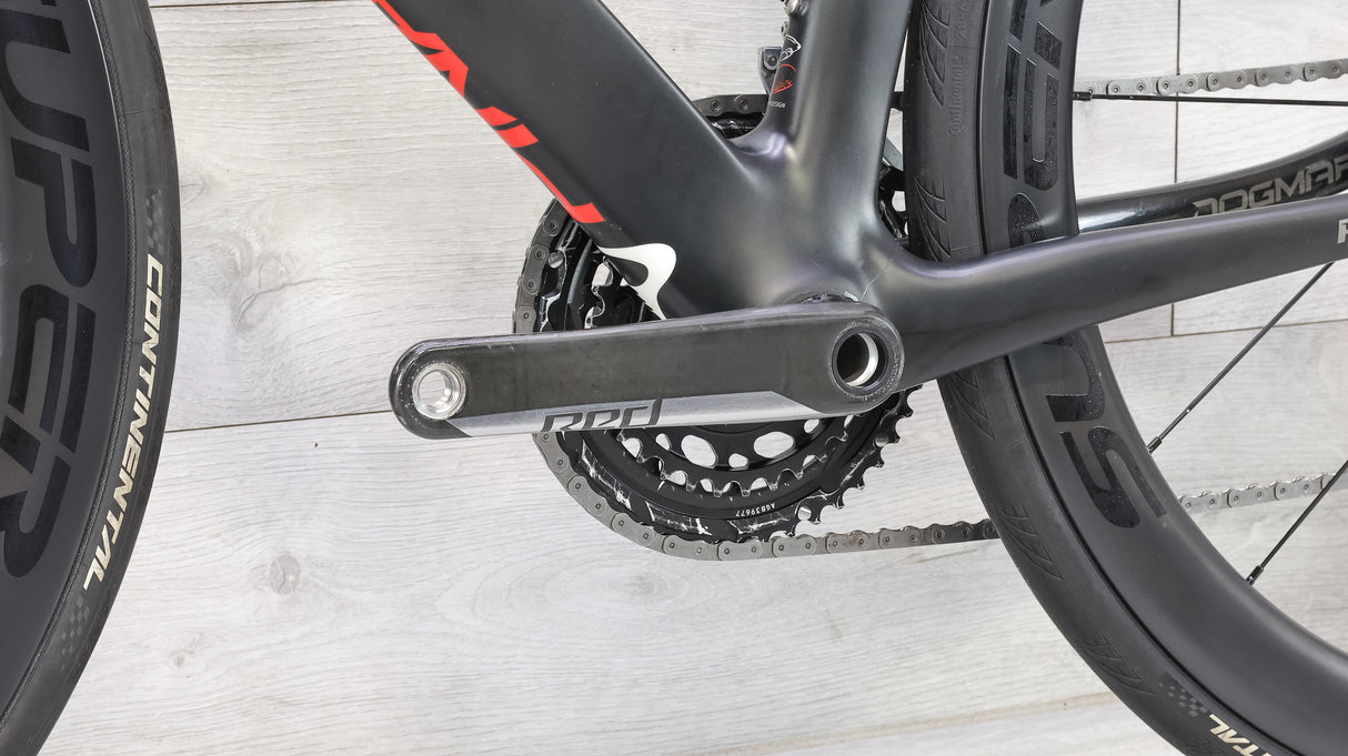 Pinarello F8 Disk Red eTap AXS Road Bike - 2021, 54cm