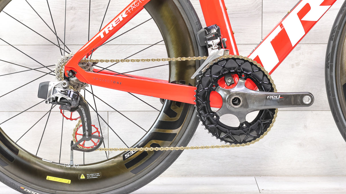 Trek Madone SLR 9 Project One Red eTap Road Bike - 2019, 52cm