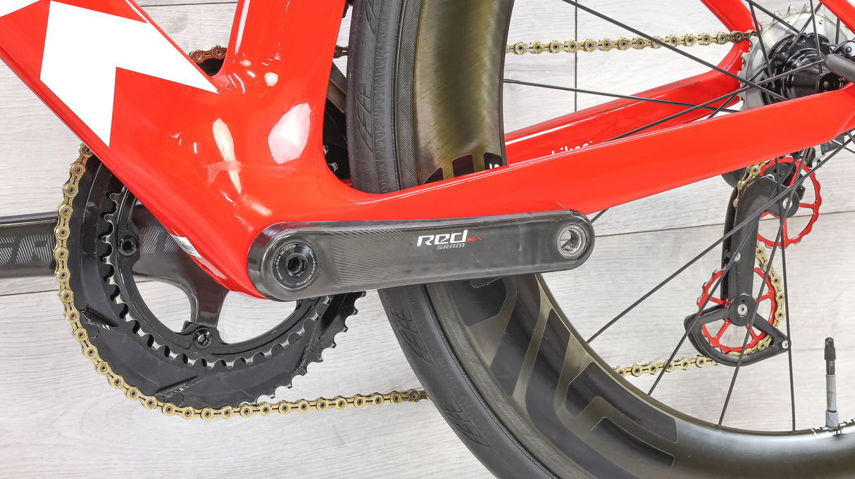 Trek Madone SLR 9 Project One Red eTap Road Bike - 2019, 52cm