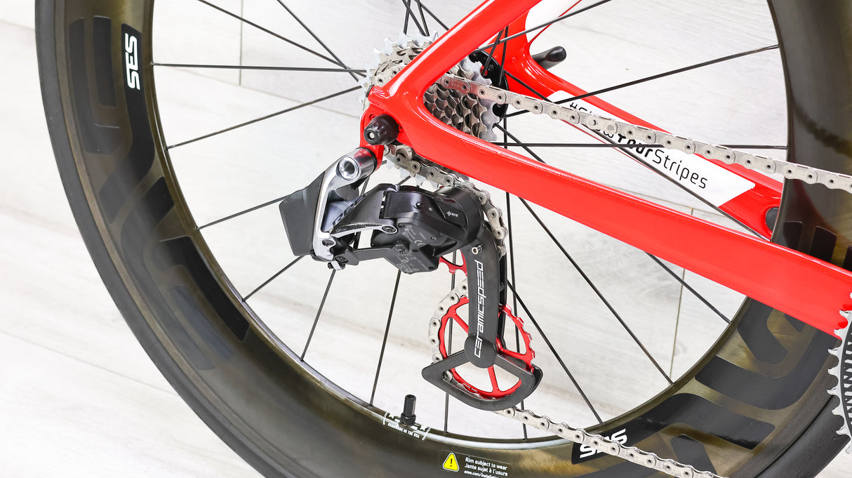 Trek Madone 9 Red eTap AXS Race Shop Limited Road Bike - 2017, 52cm