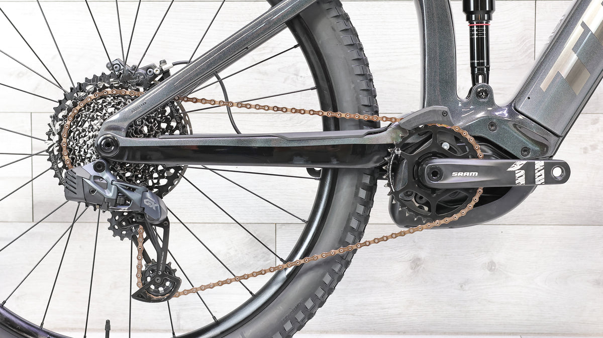 Trek Rail 9.8 GX AXS Gen 4 Mountain E-Bike - 2023, Large