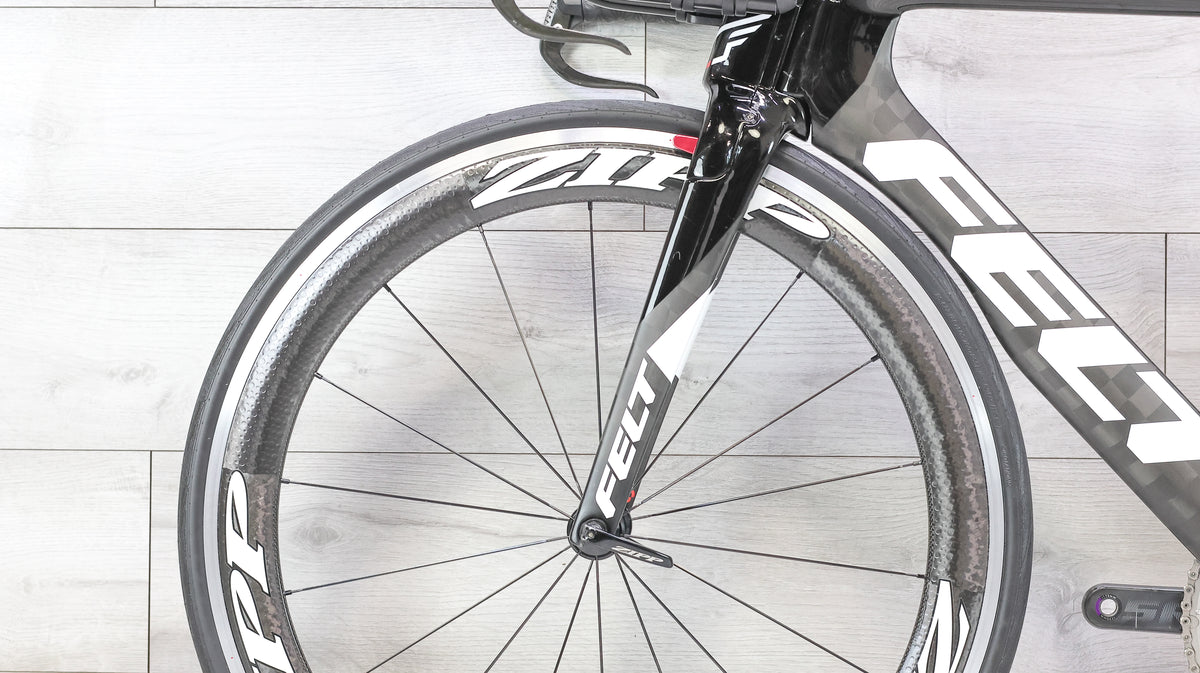 Felt DA1 SRAM Red w/Zipp 60 Triathlon Bike - 2017, 51cm