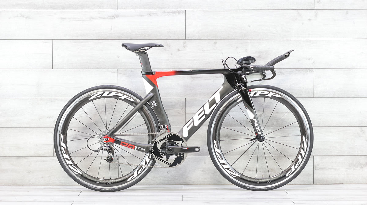 Felt DA1 SRAM Red w/Zipp 60 Triathlon Bike - 2017, 51cm