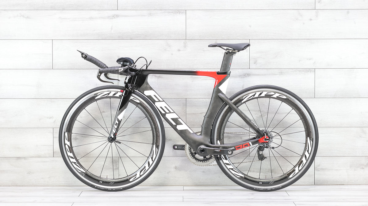 Felt DA1 SRAM Red w/Zipp 60 Triathlon Bike - 2017, 51cm