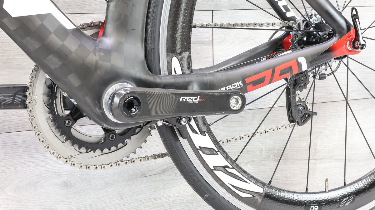 Felt DA1 SRAM Red w/Zipp 60 Triathlon Bike - 2017, 51cm
