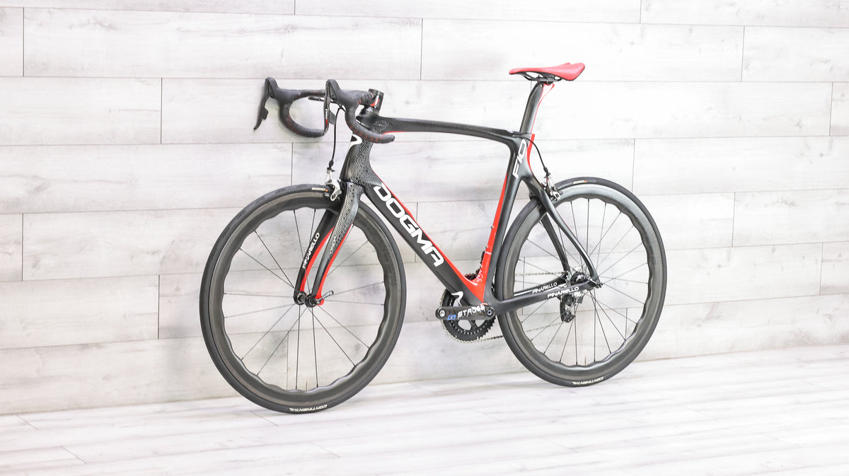 Pinarello Dogma F10 Red eTap w/Princeton Peak 4550 Road Bike - 2017, 59.5cm