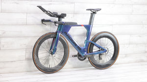Argon 18 E-119 Tri Disc Red E1 AXS Triathlon Bike - 2024, Large