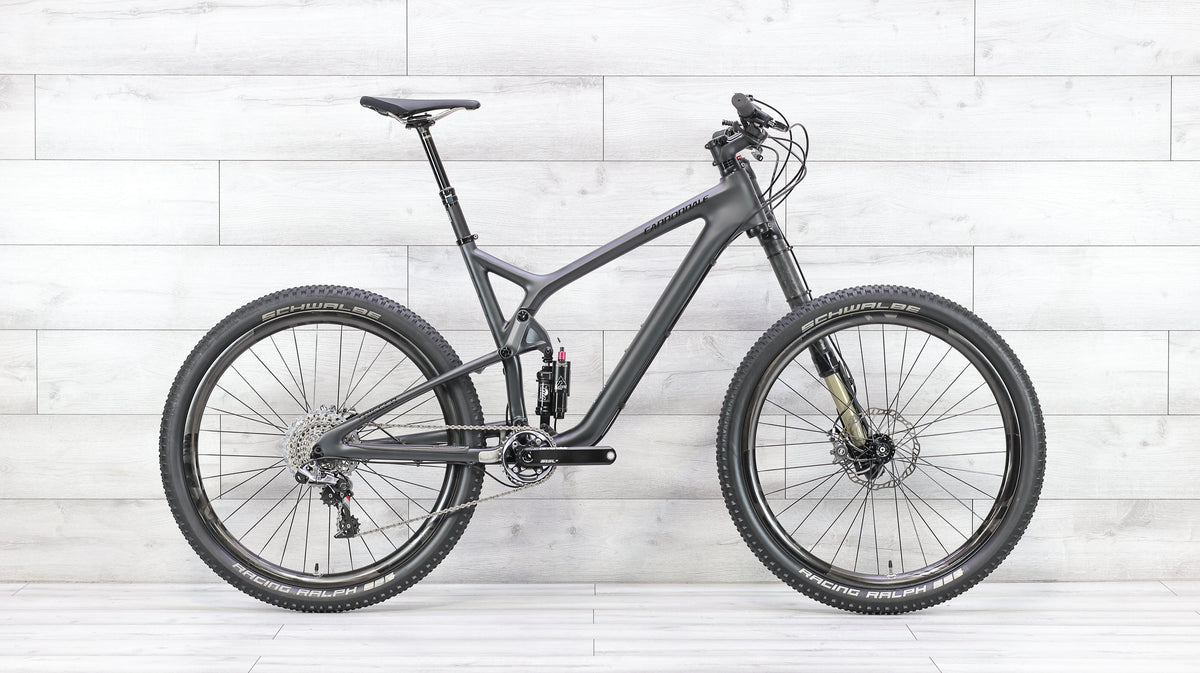 Cannondale Trigger Carbon Black Inc Mountain Bike - 2015, Large
