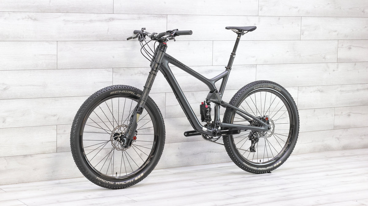 Cannondale Trigger Carbon Black Inc Mountain Bike - 2015, Large