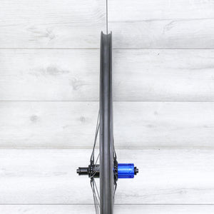 Princeton CarbonWorks Peak 4550 With Tune Hubs Carbon Rim Wheelset - 700c, Tubeless, Rim Brake, Shimano HG 10/11/12-Speed