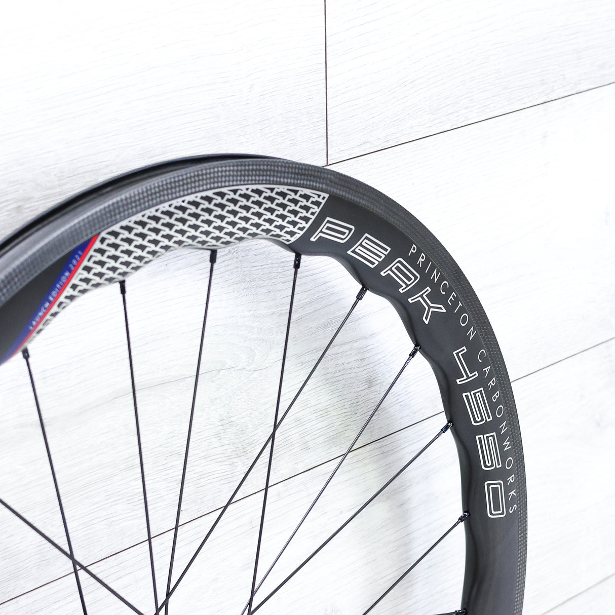 Princeton CarbonWorks Peak 4550 With Tune Hubs Carbon Rim Wheelset - 700c, Tubeless, Rim Brake, Shimano HG 10/11/12-Speed