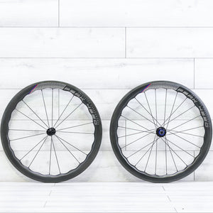 Princeton CarbonWorks Peak 4550 With Tune Hubs Carbon Rim Wheelset - 700c, Tubeless, Rim Brake, Shimano HG 10/11/12-Speed