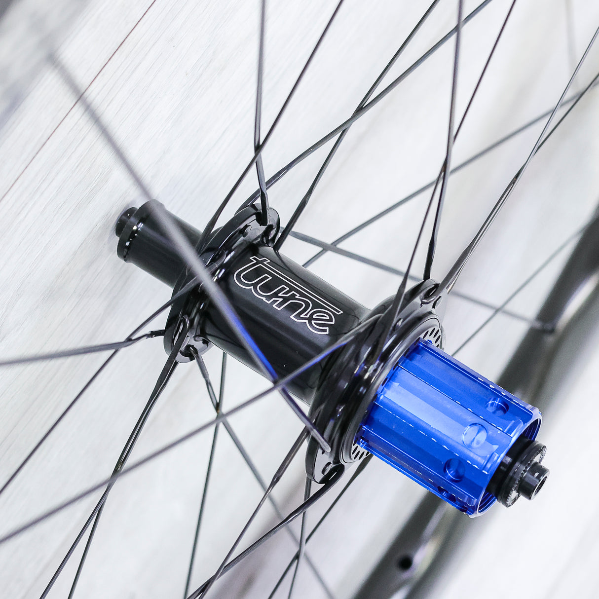 Princeton CarbonWorks Peak 4550 With Tune Hubs Carbon Rim Wheelset - 700c, Tubeless, Rim Brake, Shimano HG 10/11/12-Speed