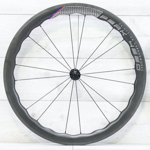 Princeton CarbonWorks Peak 4550 With Tune Hubs Carbon Rim Wheelset - 700c, Tubeless, Rim Brake, Shimano HG 10/11/12-Speed