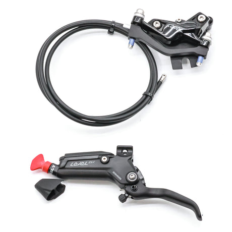 SRAM Level Silver 4-Piston Hydraulic Disc Brake - Post Mount