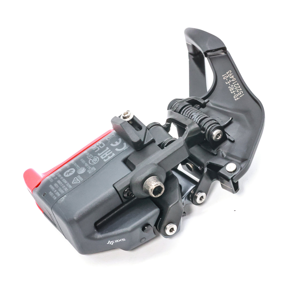 SRAM Force eTap AXS D1 Front Derailleur – Braze-On, Gloss Black, 12-Speed