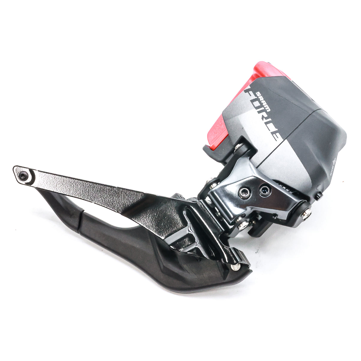 SRAM Force eTap AXS D1 Front Derailleur – Braze-On, Gloss Black, 12-Speed