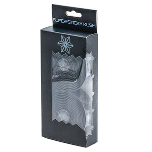 Super Sticky Kush Bicycle Handlebar Tape - Black with White Stars