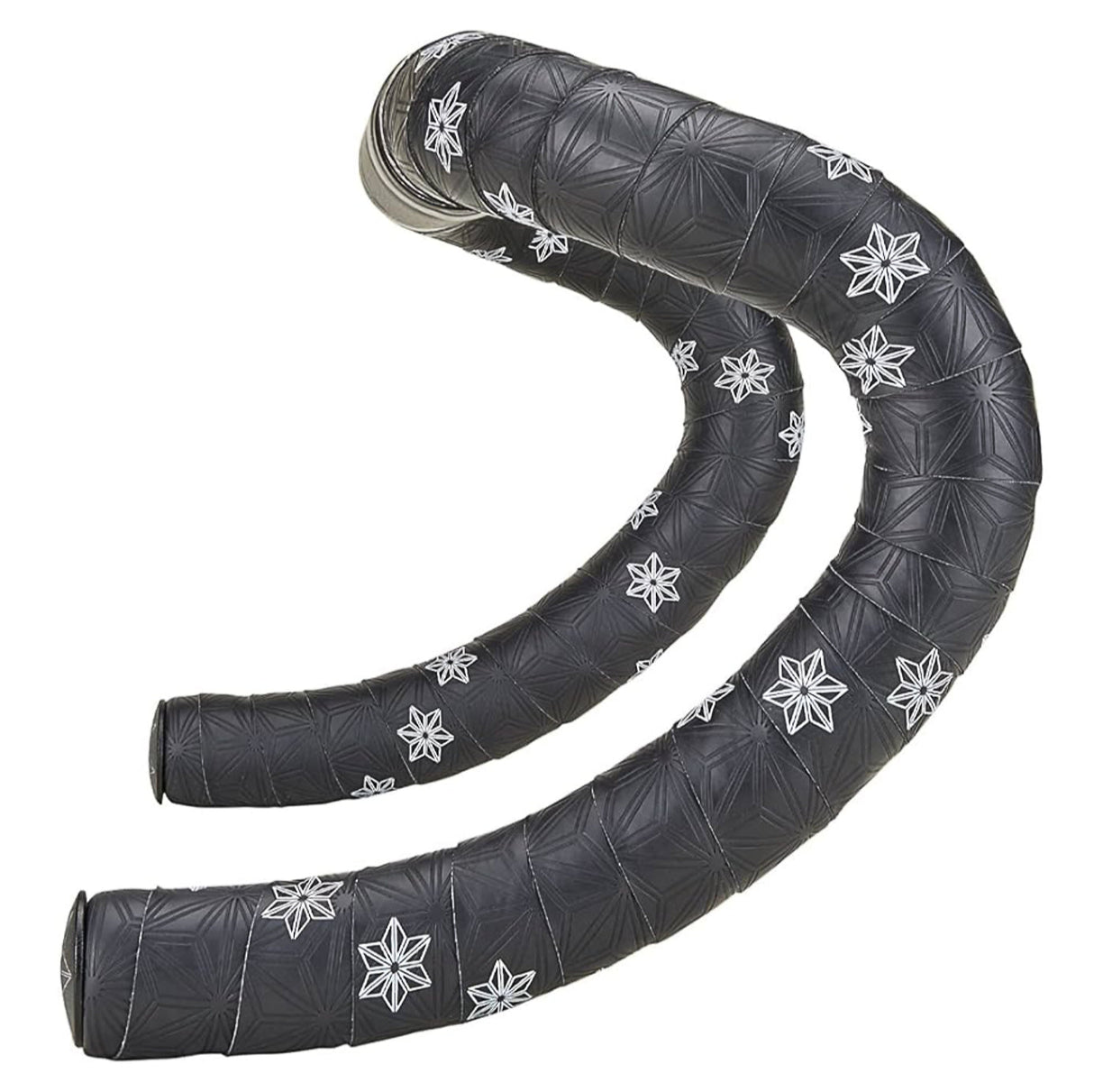 Super Sticky Kush Bicycle Handlebar Tape - Black with White Stars