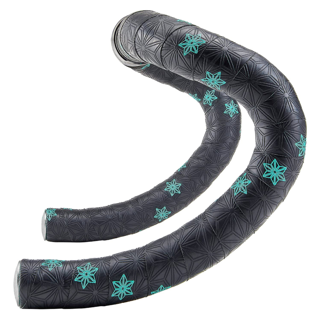 Super Sticky Kush Bicycle Handlebar Tape - Black with Celeste Stars